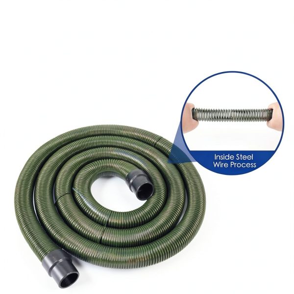 MytheeTale RV Sewer Hose 28ft Black Plastic-3