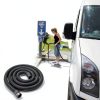 MytheeTale RV Sewer Hose 28ft Black Plastic-5