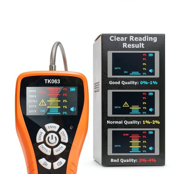 THIKPO Brake Fluid Tester DOT3 DOT4 DOT5.1 EVN4 EVN6-3