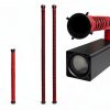 LITBM RV Sewer Hose 24mil TPE Red 20FT Heavy Duty-1