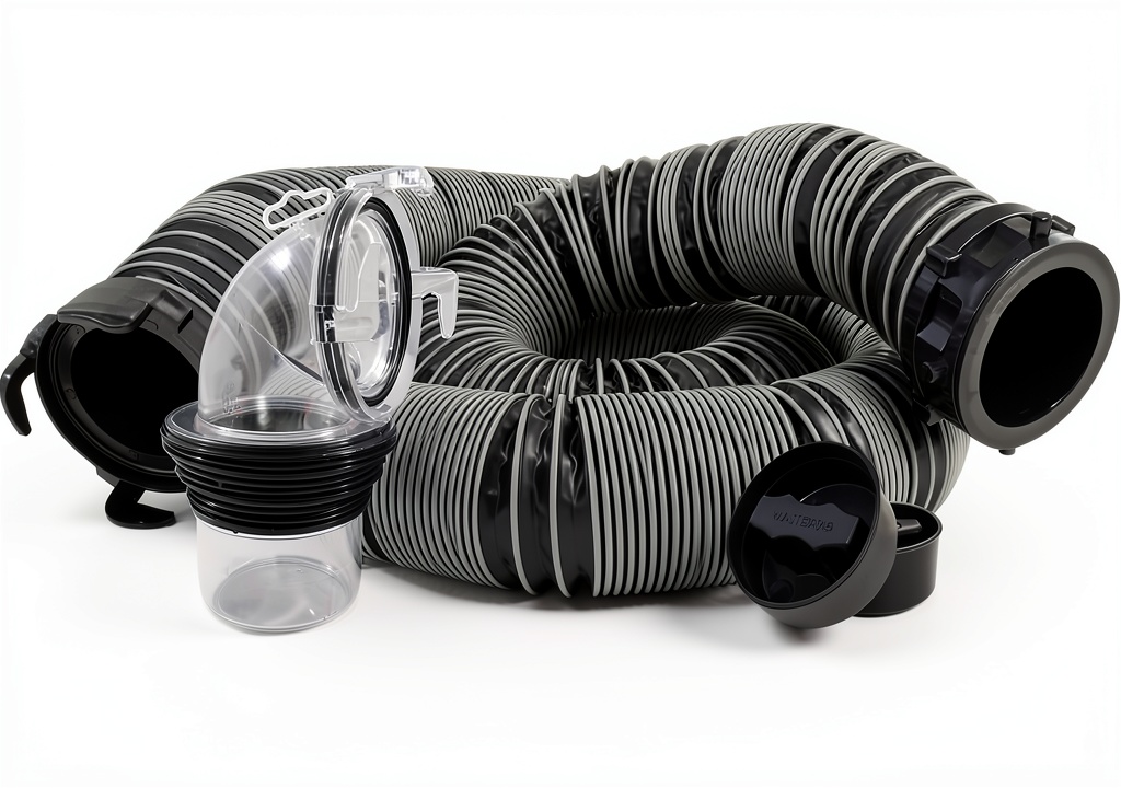 Valterra Sewer Hose Kit components
