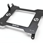 Sparco Front & Rear Bench Seat Console Black Alloy Steel-0