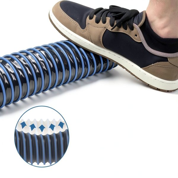 DUMPMAN RV Sewer Hose 3FT Blue PVC TPE-3