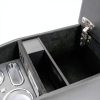 Car Rear Seat Armrest GearUp Universal Bench Console with Cup Holder-6