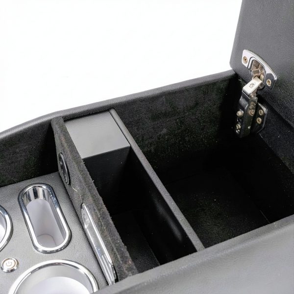 Car Rear Seat Armrest GearUp Universal Bench Console with Cup Holder-6