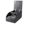 Car Rear Seat Armrest GearUp Universal Bench Console with Cup Holder-1