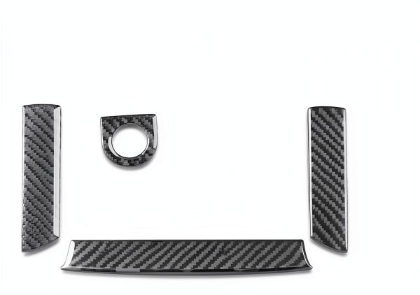 Carbon Fiber Trim Sticker Subaru Forester 2009-2013 Fobren Waterproof-7