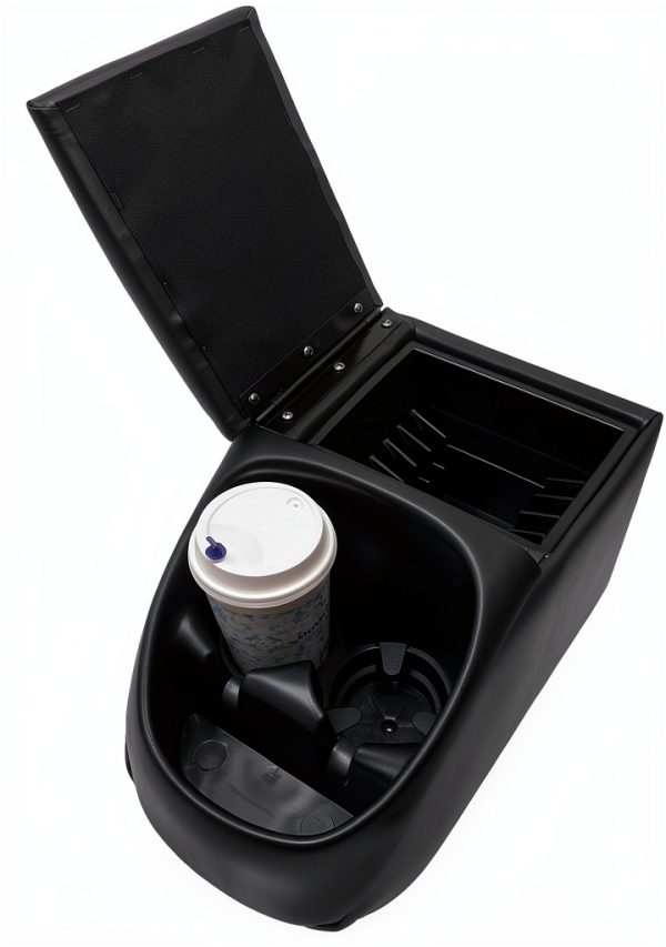 Car Seat Console LOOYE SN-04 Mini Black Universal Fit Organizer-2