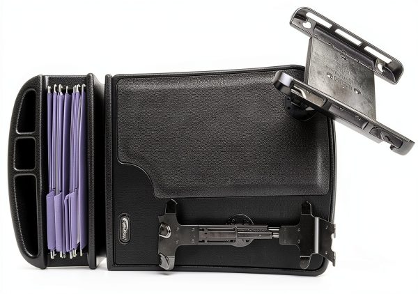 AutoExec GripMaster Desk Ergonomic Non‑Skid Surface Black AEGrip‑03P-2