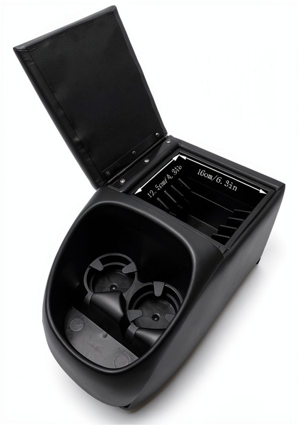 Car Seat Console LOOYE SN-04 Mini Black Universal Fit Organizer-1