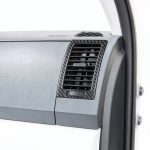 Toyota Tundra Seat Console Carbon Fiber Trim Fobren FTTT-010 Black-0
