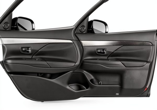 Steering Wheel Sticker Fobren Fiber for Mitsubishi Outlander 2014-2016-2