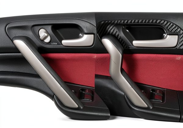 Winterwell Fiber Bench Console for Honda Civic Si 2001-2005 Black-1