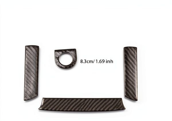 Carbon Fiber Trim Sticker Subaru Forester 2009-2013 Fobren Waterproof-6