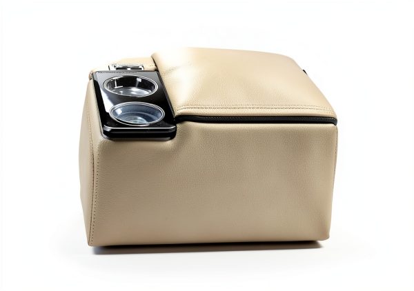 CRMDF Rear Bench Seat Console Organizer with Cup Holders QMJGH028-3