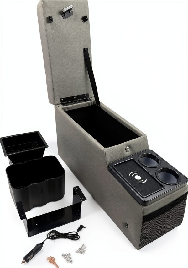 Jeep Bench Seat Console LOOYE SN-01WXC with Wireless Charging-1