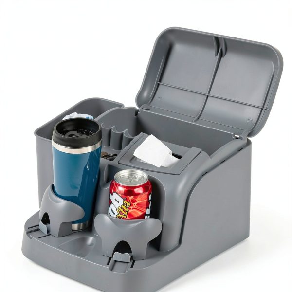 GoGear Bench Seat Console with Adjustable Drink Holders – SSC-CHA/DLX-4