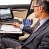 AutoExec Desk with Grip Surface and Pullout Tablet Mount AUE10004-2