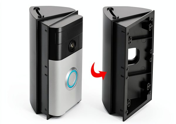 Adjustable 30-55° Doorbell Angle Mount by win‑win for Ring Video-3