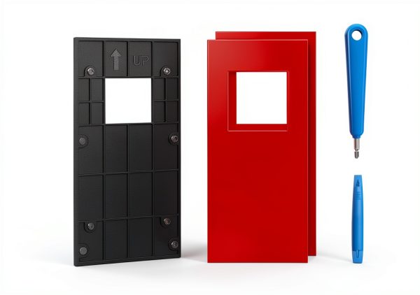 Mamerry No-Drill Doorbell Camera Mount – Bracket for Doorbell 1‑4-5