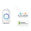 TECKNET Wireless Doorbell, Door Bell 0-120dB, 1300 ft Wireless Range, IP65 Waterproof Classroom Doorbells, 60 Chimes & 5 Volume Levels, RGB Light for Home Kid Room Office Hearing Impaired-3