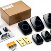 Wireless Doorbell, FullHouse Waterproof Door Bell Kit, Distinguish Front and Rear Doors, Over 1000 feet Range and 60 Chime, 5 Levels Volume and LED Flash, for Home Office Classroom-6