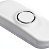 Plug In Doorbell - Safeguard Supply Dependable 3/4 Mile Long Range Wireless Doorbell - Adjustable Volume to 90dB- Deaf & Hearing Impaired Doorbell Mode Flashing Strobe Light-7