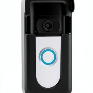Adhesive Doorbell Mount CaGuan Tech No-Drill Anti-Theft Cover-0