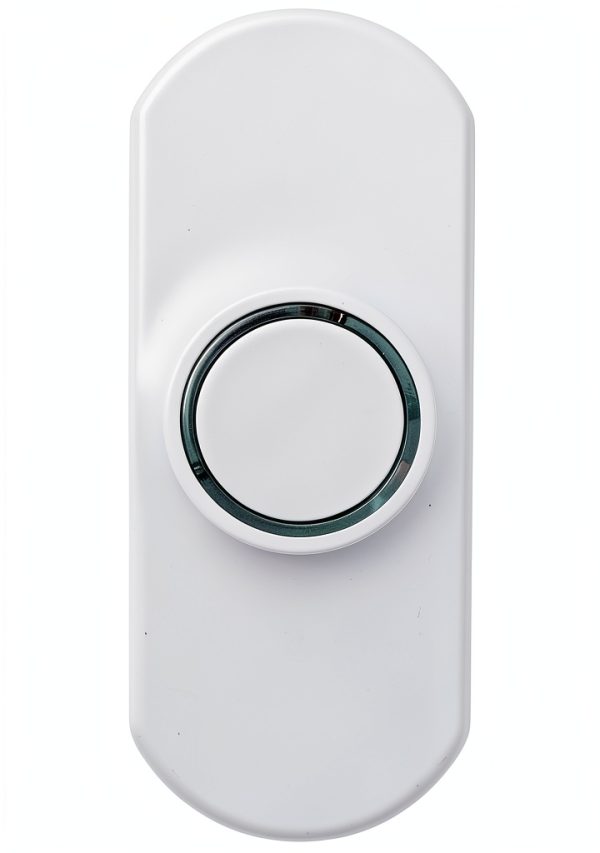 Plug In Doorbell - Safeguard Supply Dependable 3/4 Mile Long Range Wireless Doorbell - Adjustable Volume to 90dB- Deaf & Hearing Impaired Doorbell Mode Flashing Strobe Light-3