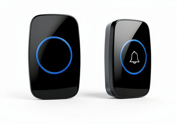 Wireless Doorbell Full House Waterproof Kit 1000ft Range 2 Button-1