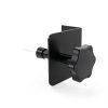 Anti-Theft Door Mount for Eufy E340 Black Adjustable No-Drill Bracket-3