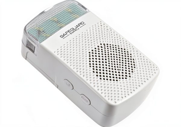 Plug In Doorbell - Safeguard Supply Dependable 3/4 Mile Long Range Wireless Doorbell - Adjustable Volume to 90dB- Deaf & Hearing Impaired Doorbell Mode Flashing Strobe Light-4