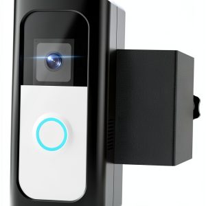 Anti Theft Doorbell Mount Mamerry RDM-01 Black No-Drill Kit-0