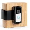 Anti Theft Doorbell Mount Mamerry RDM-01 Black No-Drill Kit-2