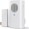 eufy Security Video Doorbell Add-on Chime 2K Battery White Outdoor-0