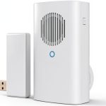 eufy Security Video Doorbell Add-on Chime 2K Battery White Outdoor-0