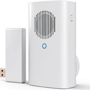 eufy Security Video Doorbell Add-on Chime 2K Battery White Outdoor-0