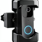 COOLWUFAN Anti-Theft Video Doorbell Mount - Adjustable Height No-Drill-0
