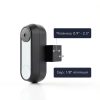 Wasserstein Anti-Theft Mount for Google Nest Doorbell No Drill Black-1