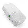 AIDA Lighted Wireless Doorbell for Home, Waterproof Battery Doorbell Wireless 1,000ft Range, 5 Volume Levels with 58 Doorbell Chimes & LED Flash (White, Doorbell with 2 Buttons & 1 Receiver)-4