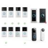 Adhesive Doorbell Mount CaGuan Tech No-Drill Anti-Theft Cover-1