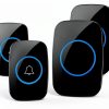 Wireless Doorbell Full House Waterproof Kit 1000ft Range 2 Button-0