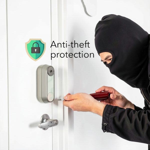 Wasserstein Anti-Theft Mount for Google Nest Doorbell No Drill Black-2