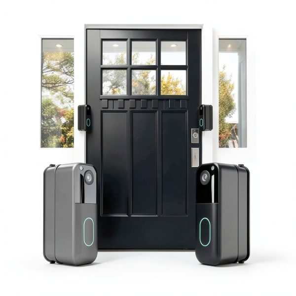 Blink Doorbell Mount, 30–55 Degrees Angle Mount for All-New Blink Video Doorbell, Adjustable Door Bell Kits, Left/Right Universal Installation, Corner Holder with Wide Viewing Angle (Black)-3