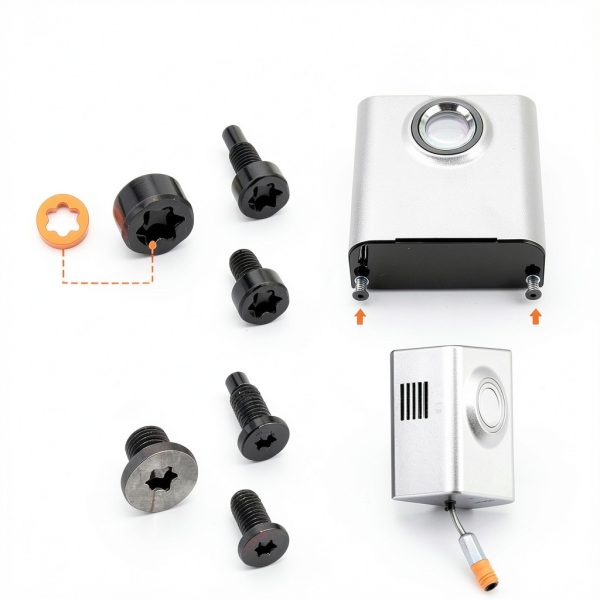 Video Doorbell Screws,Video Doorbell Replacement Screws- Fits All Video Doorbell Models (4Set /20pcs) (Black)-2
